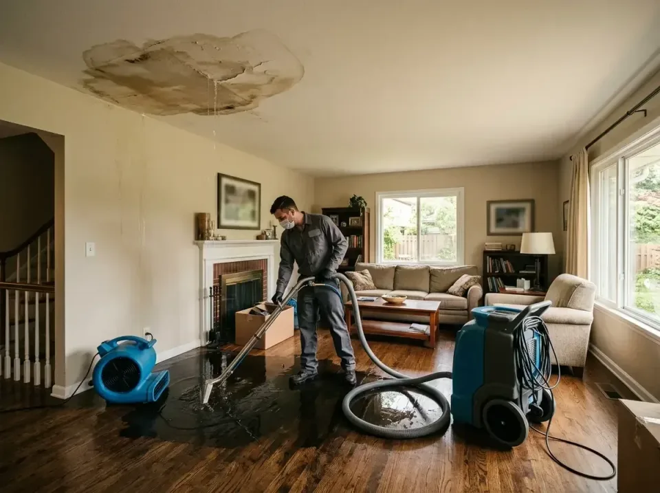 attic-pipe-burst-ceiling-drip-008 — frequently asked questions, Water Damage Restoration & Carpet Care in Williston, FL